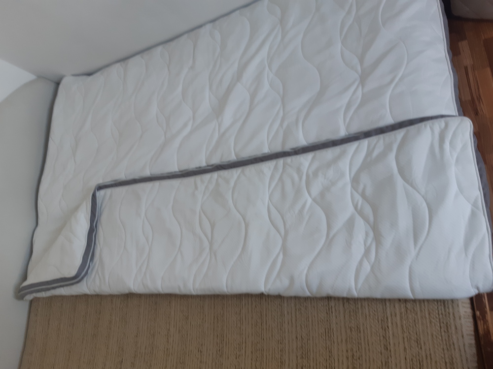 Fedőmatrac huzat cipzáros 180x200x5cm vastag