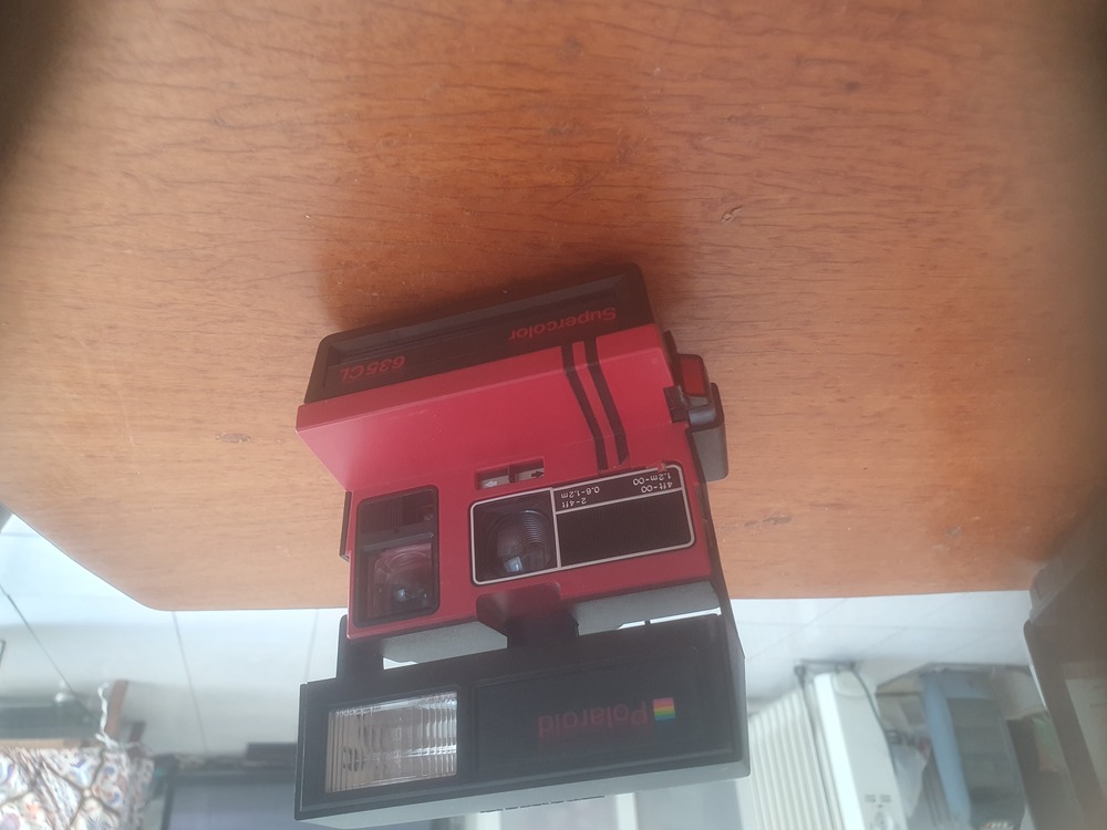 retro Polaroid Supercolor 635CL fényképezőgép